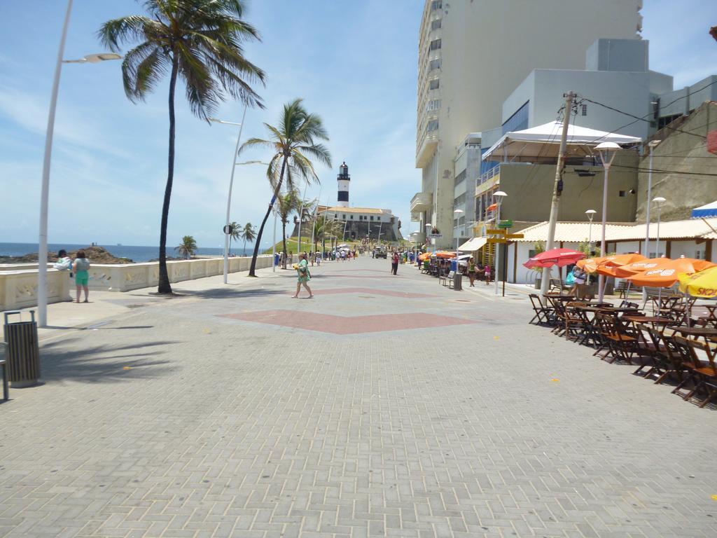 Flat à Beira Mar na Barra Apartamento Salvador Exterior foto